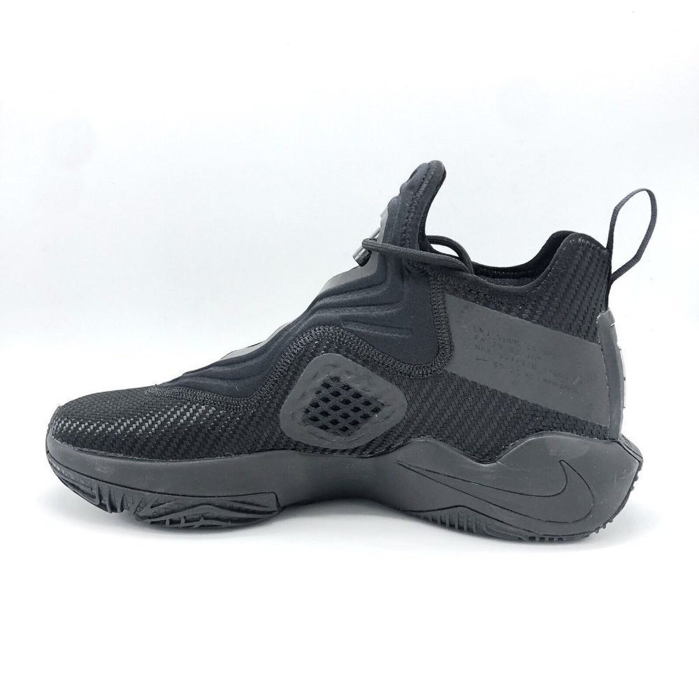Nike Lebron Soldier XIV Men's Basketball Sneaker Shoe Limited Black CK6024-003 - Picture 6 of 10